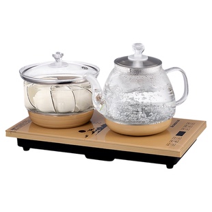 志高泡茶专用烧水壶全自动底部上水电热水壶茶台嵌入式一体茶艺炉