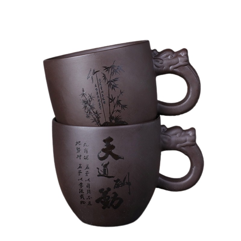 陶瓷茶杯10只装功夫茶具品茗杯