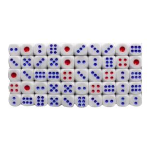 色子骰粒筛子数字骰子14号色粒大排档KTV酒吧骰子100粒1包5包包邮