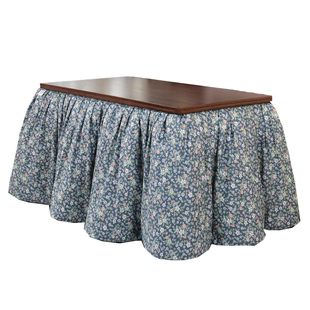 纯棉可脱胆清洗加厚长方形烤火架被罩电暖桌被罩茶几电暖炉被罩