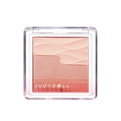 橘朵水缎光腮红双色腮红盘