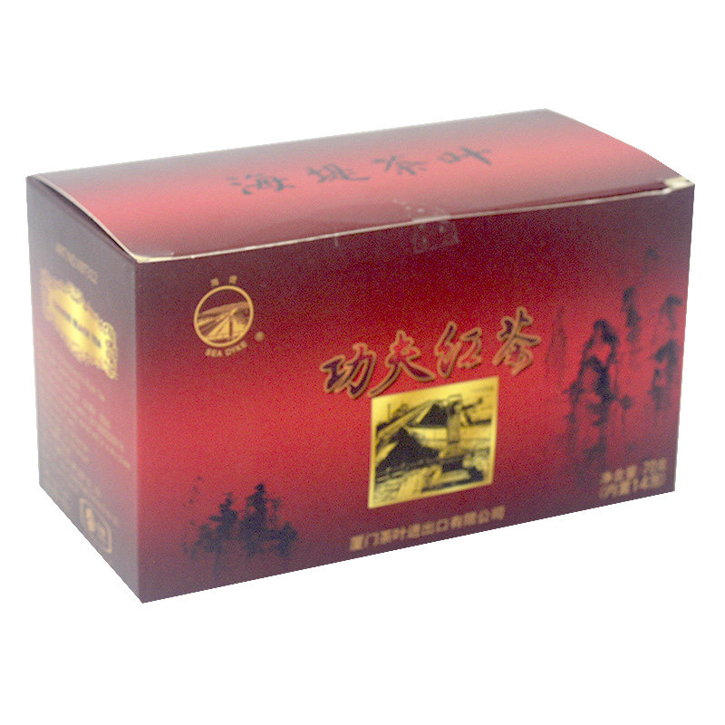 4盒海堤功夫红茶中粮茶叶56袋独立小包茶汤红亮伴有花香回甜