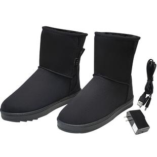 佳贝USB电暖鞋发热鞋加热保暖棉鞋电热暖脚宝插电充电可行走男女