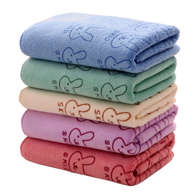儿童可爱柔软吸水面巾洗脸毛巾