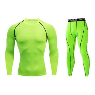 Summer Men Sports Suits Running Clothes Training T-Shirt Set