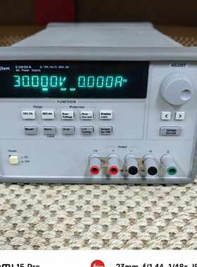 agilent/安捿伦E3632a线性可调电源，功能一切正常-议价