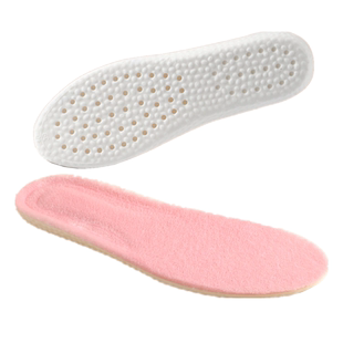 踩屎感保暖鞋垫女加绒运动增高吸汗防臭男士减震加厚毛绒防寒冬季