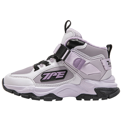 七波辉女童大棉鞋加绒雪地靴秋冬