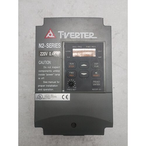 询价下单台安T-VERTER N2变频器，N2-2P5-H，0.4K