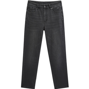 GXG男装 深灰高弹修身牛仔裤 2024年春季品GFX10500591