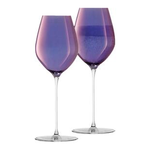 LSA红酒杯欧式风英国进口轻奢高颜值高脚杯水晶勃艮第白葡萄酒杯