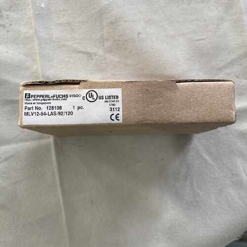 议价PF倍加福激光传感器MLV12-54-LAS/92/120 128108光电开关