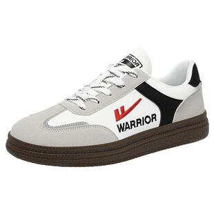 回力男士板鞋春季皮面男鞋2026新款潮牌百搭休闲德训小白鞋子男款