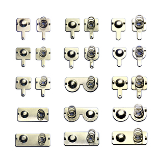 电池弹片5号7号正负极接触片凌动开关弹簧槽遥控玩具配件电池垫片