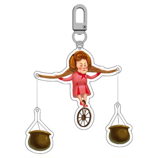 ComeFor哈利波特韦斯莱魔法把戏坊马口铁徽章立牌拍立得蒲绒绒