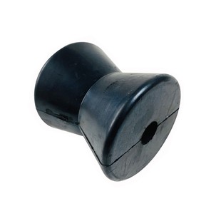 黑色橡胶拖车船头顶船头支撑组合滚轮游艇摩托艇拖车配件