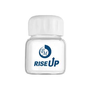 定制PM FitLine玻璃杯德国营养素小水杯/胖胖杯酸奶杯/可进微波炉