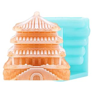 钟楼冰块模具定制家用商用软硅胶食品级威士忌调酒小大号调酒磨具