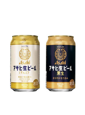 4月产 Asahi朝日啤酒复活の生啤新垣结衣醇香精酿生啤350/500ml