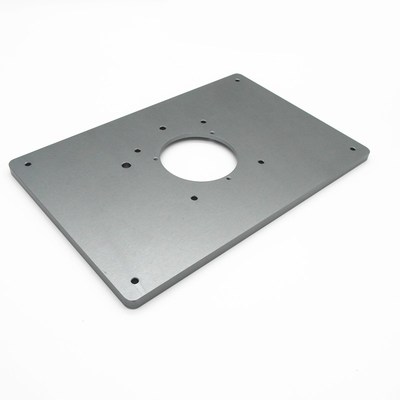 木工电木铣倒装板85*85MM铝合金通用型雕刻机工作台