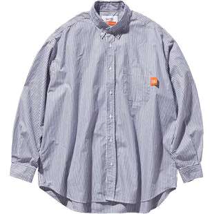 【官方正品】汤本弘通监制 nautica whitesail中性条纹长袖衬衫