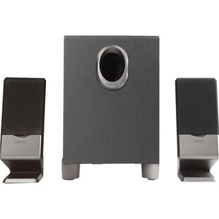 漫步者 R101V电脑音响台式家用桌面笔记本低音炮喇叭有源木质音箱