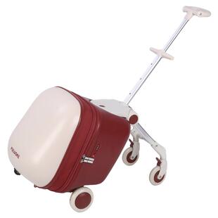 溥洛克儿童拉杆箱宝宝可坐骑遛娃箱男女孩旅行箱登机溜娃车大容量