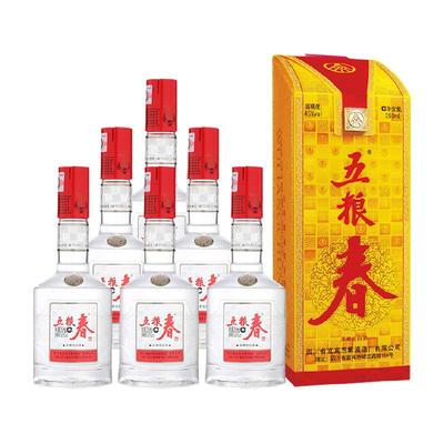 五粮液五粮春白酒250ml×6瓶