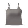 拉夏贝尔内衣旗舰店 吊带背心女带胸垫一体