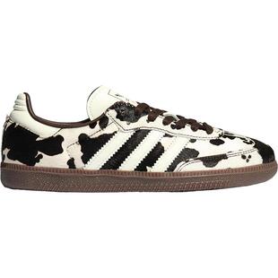 Adidas/阿迪达斯官方正品三叶草男女经典奶牛纹印花休闲鞋KK2238