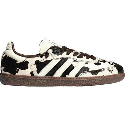 阿迪达斯男女奶牛纹印花休闲鞋