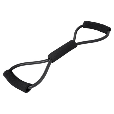 8字拉力器背部训练器橡筋弹力绳家用肩颈拉伸带健身器材锻练手臂