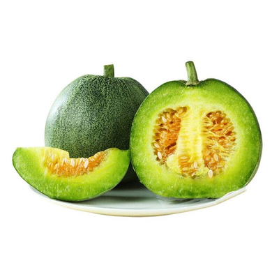 绿宝石绿皮绿肉瓤绿宝甜宝甜瓜种子籽冰翡翠春季四季蔬菜苗种苗孑