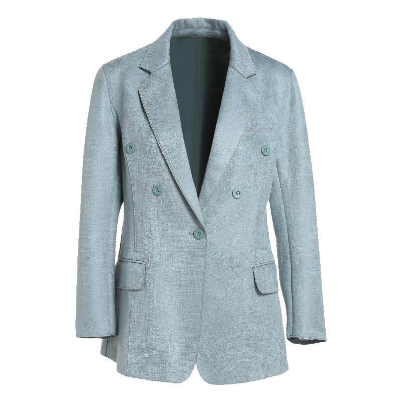 乔万尼春装新款西装外套女一粒扣休闲小西服上衣好看流行EI3B180