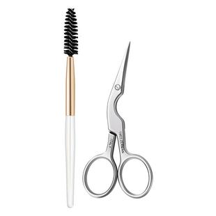 微之魅tweezerman修眉套装修眉小剪刀眉毛剪眉刷原装女士修眉工具