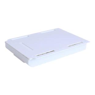 桌下隐藏式抽屉盒收纳盒学生课桌办公文具盒双面粘胶私房钱证件盒