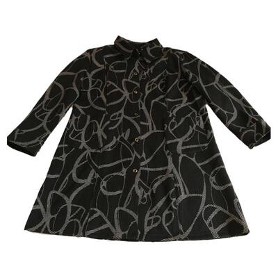 胖妈妈中老年风衣加肥加大外套