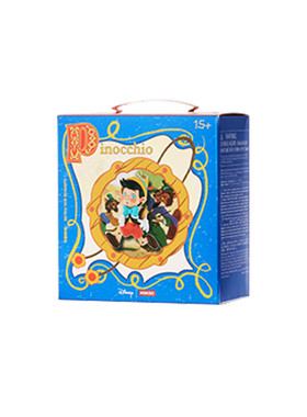 MINISO名创优品迪士尼匹诺曹复古挂绳系列盲盒周边可爱装饰礼物