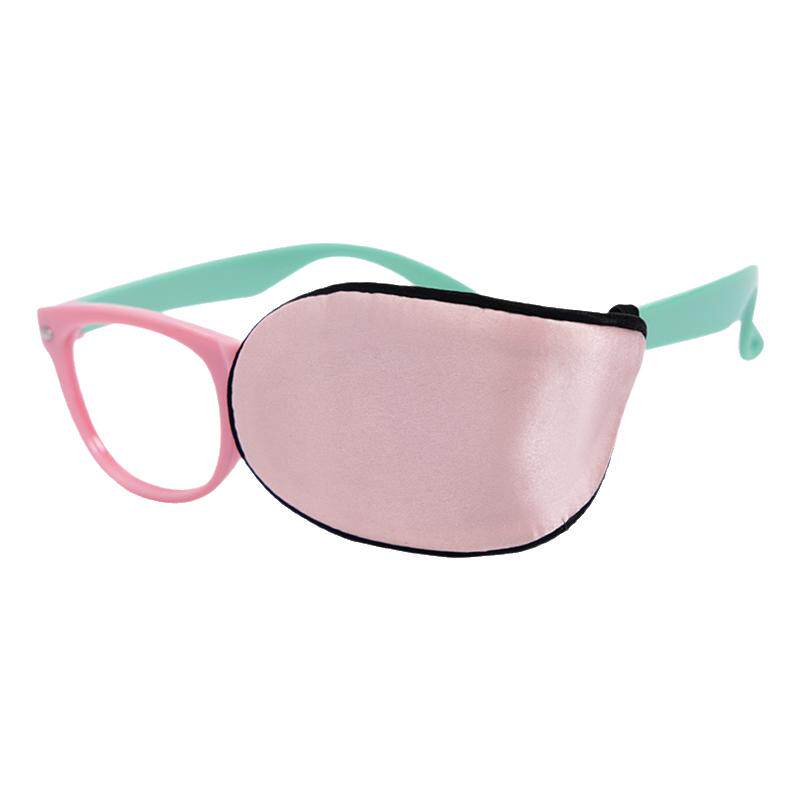 弱视遮光眼罩真丝眼镜遮眼布全遮盖遮眼罩儿童成人视力训练单眼罩