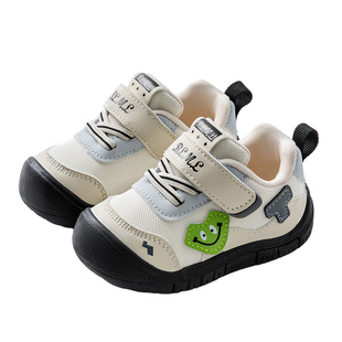 女宝宝鞋春季新款儿童软底防滑婴幼儿鞋子透气走路室内男宝鞋学步