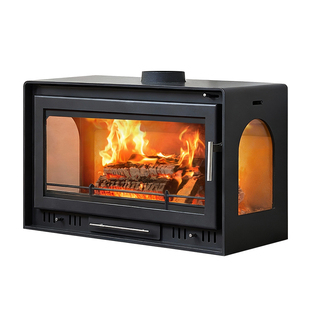 真火壁炉家用燃木柴取暖炉农村自建房别墅室内客厅烧柴烤火钢板炉