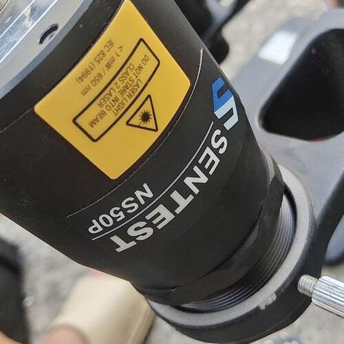 【询价】SENTEST NS50P红外测温仪，24V供电，带液晶显示适用
