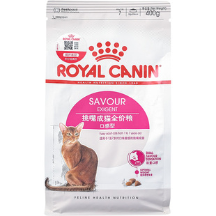 皇家ES35猫粮全能优选成猫猫粮400g英短折耳口感型挑嘴猫粮0.4KG