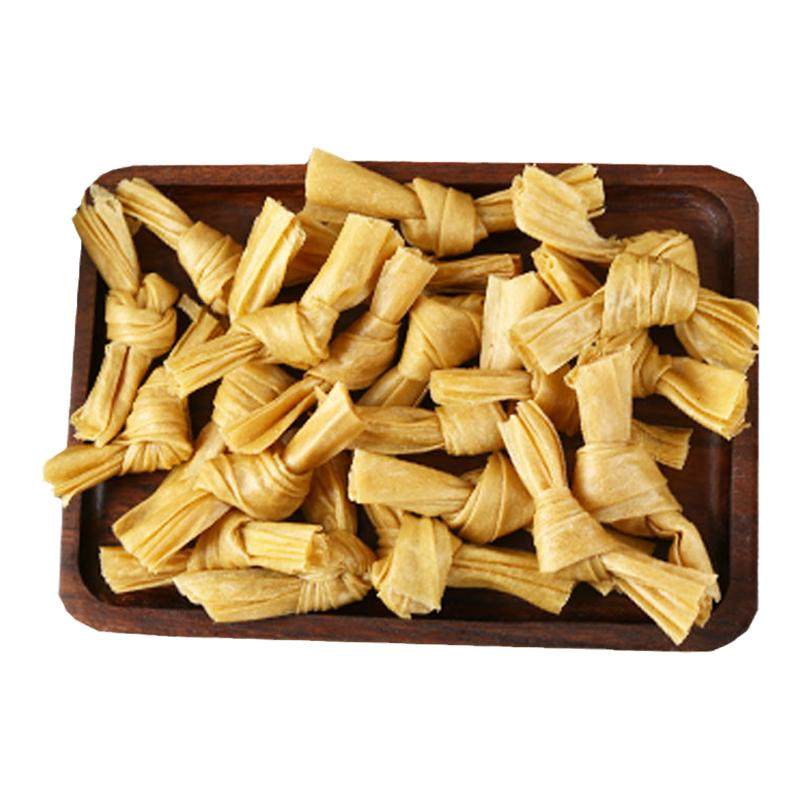 无盐粒豆结扣干货豆制品干豆皮豆节烧烤炸串火锅卤味麻辣凉拌腐竹
