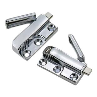 窗用插销C-838 带弹簧按压 伸缩插销门锁机械插销工业锁弹簧插销