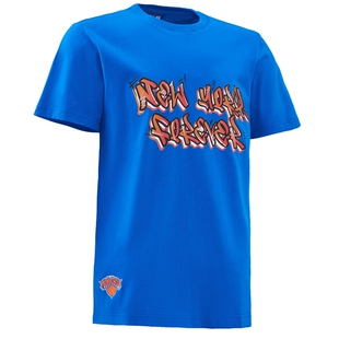 NBA官方正品男女情侣宽松运动舒适短袖圆领T恤尼克斯队