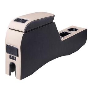 欧拉白猫r2扶手箱专用免打孔长城新能源电动车内饰改装中央储物盒