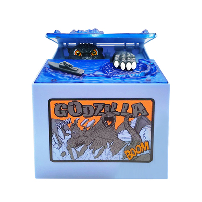 哥斯拉恐龙男孩儿童节礼物存钱罐