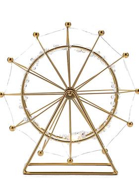 沃高树脂可发光简约现代卧室摆件