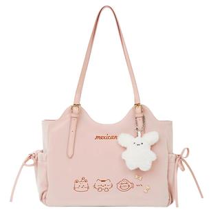 稻草人女包新款大容量高级感托特包时尚多隔层流行手提单肩包正品